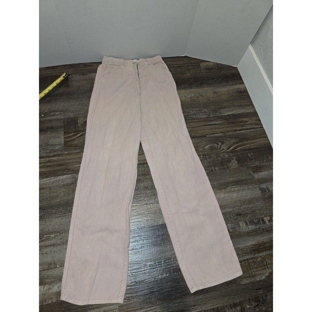 Vintage 70’s 80's Foxmoor Size 13High Waist Corduroy Pink #6